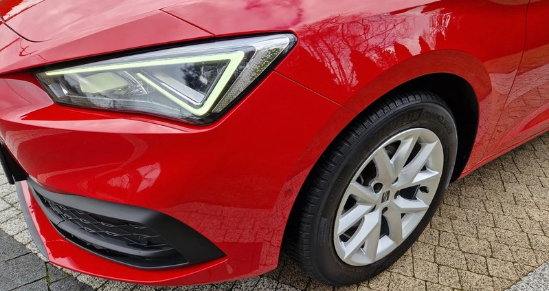 Seat Leon cena 99900 przebieg: 68000, rok produkcji 2021 z Strumień małe 301